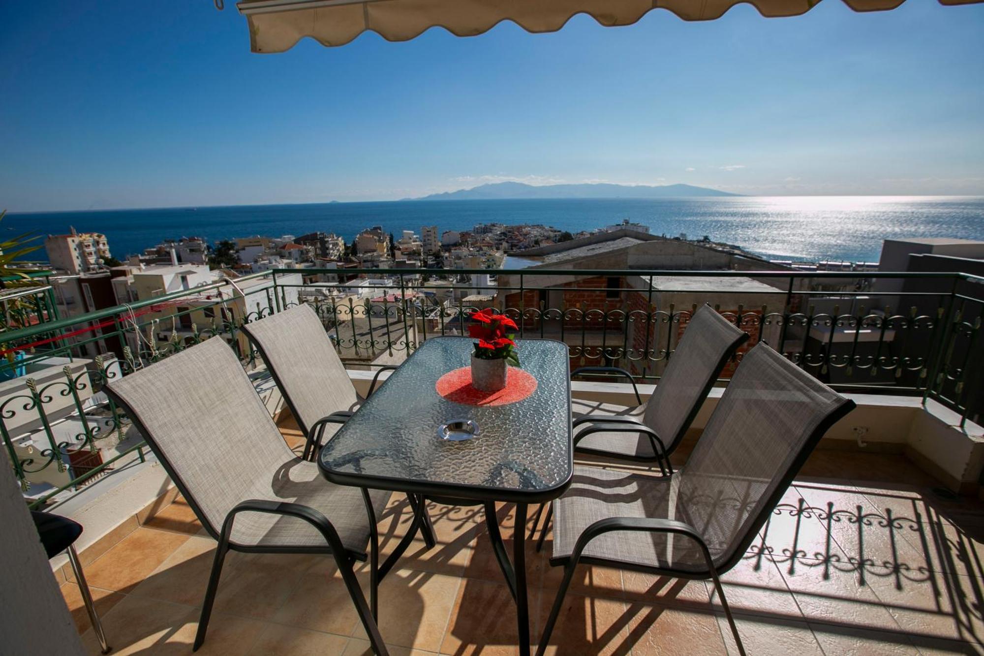 Kathys Sea View Apartment Kavala Exterior photo